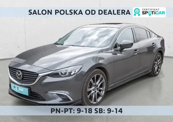 mazda 6 mazowieckie Mazda 6 cena 76900 przebieg: 160000, rok produkcji 2017 z Lewin Brzeski